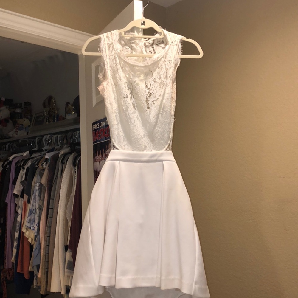 White dress